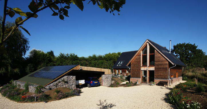 Featherbrook House, sustainable house.