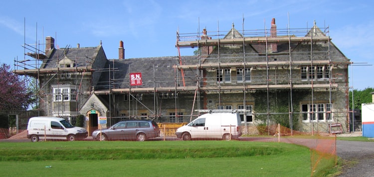 Vicarage renovation in Warminster, Wiltshire
