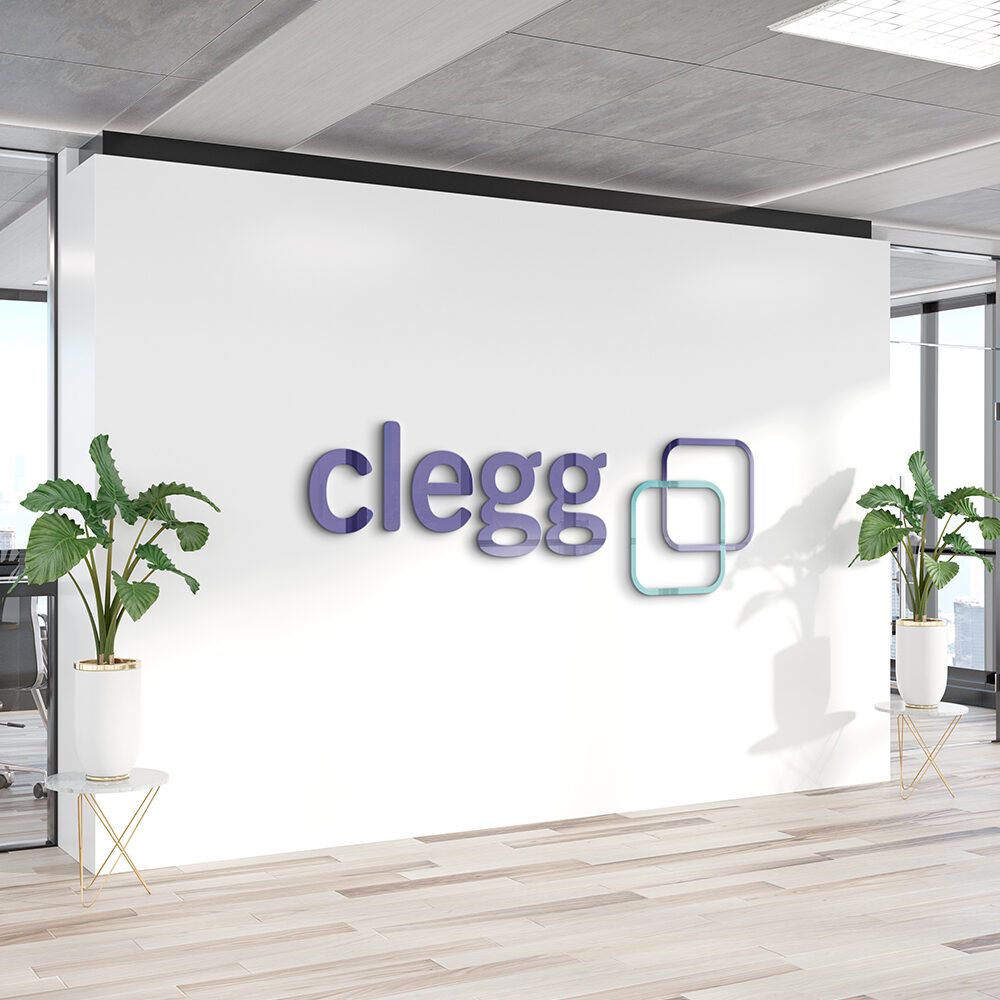 Clegg wall logo